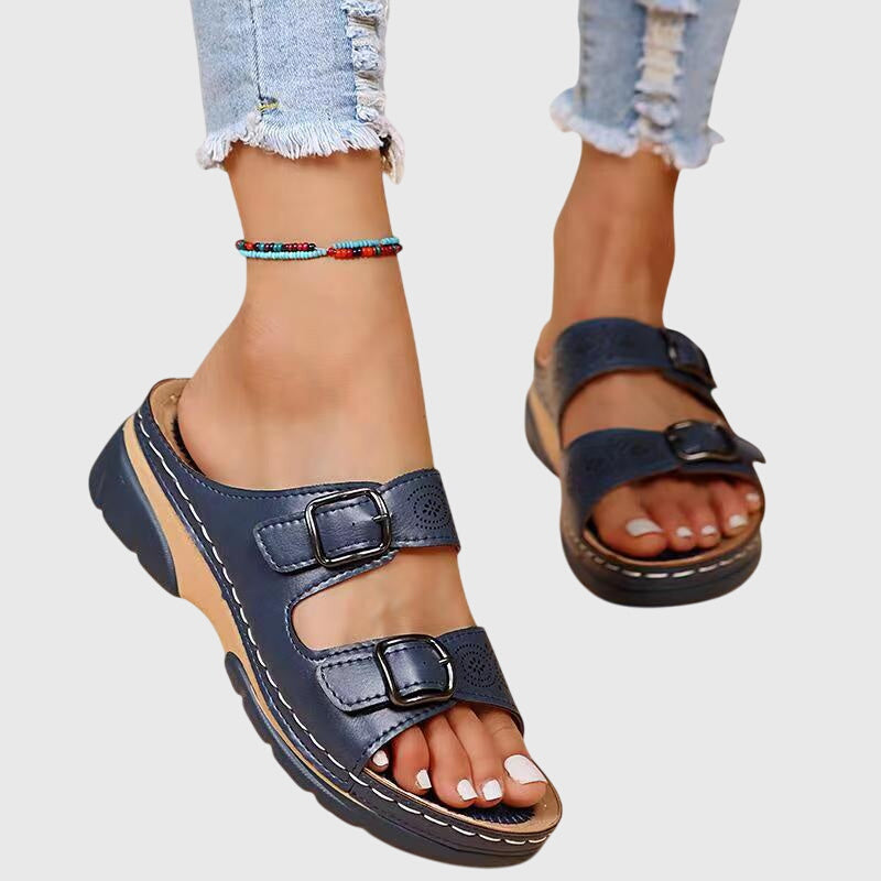 Olivia - Orthopädische Sandalen aus Leder
