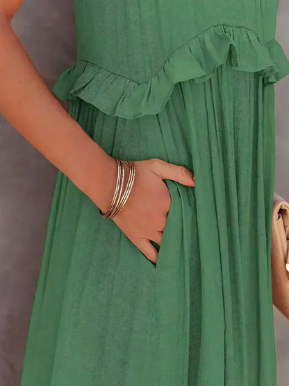 Dylilah | Kleid mit Rüschensaum