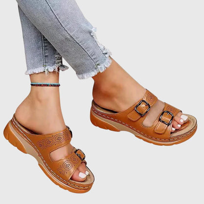 Olivia - Orthopädische Sandalen aus Leder