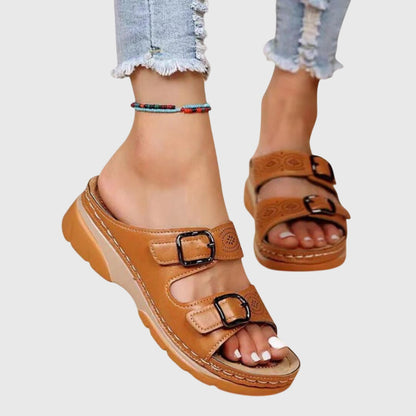 Olivia - Orthopädische Sandalen aus Leder