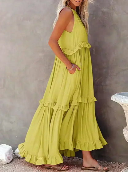 Dylilah | Kleid mit Rüschensaum
