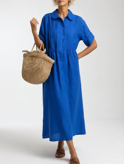 Marlene | Luftiges Hemdblusenkleid