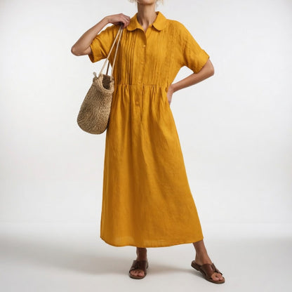 Marlene | Luftiges Hemdblusenkleid
