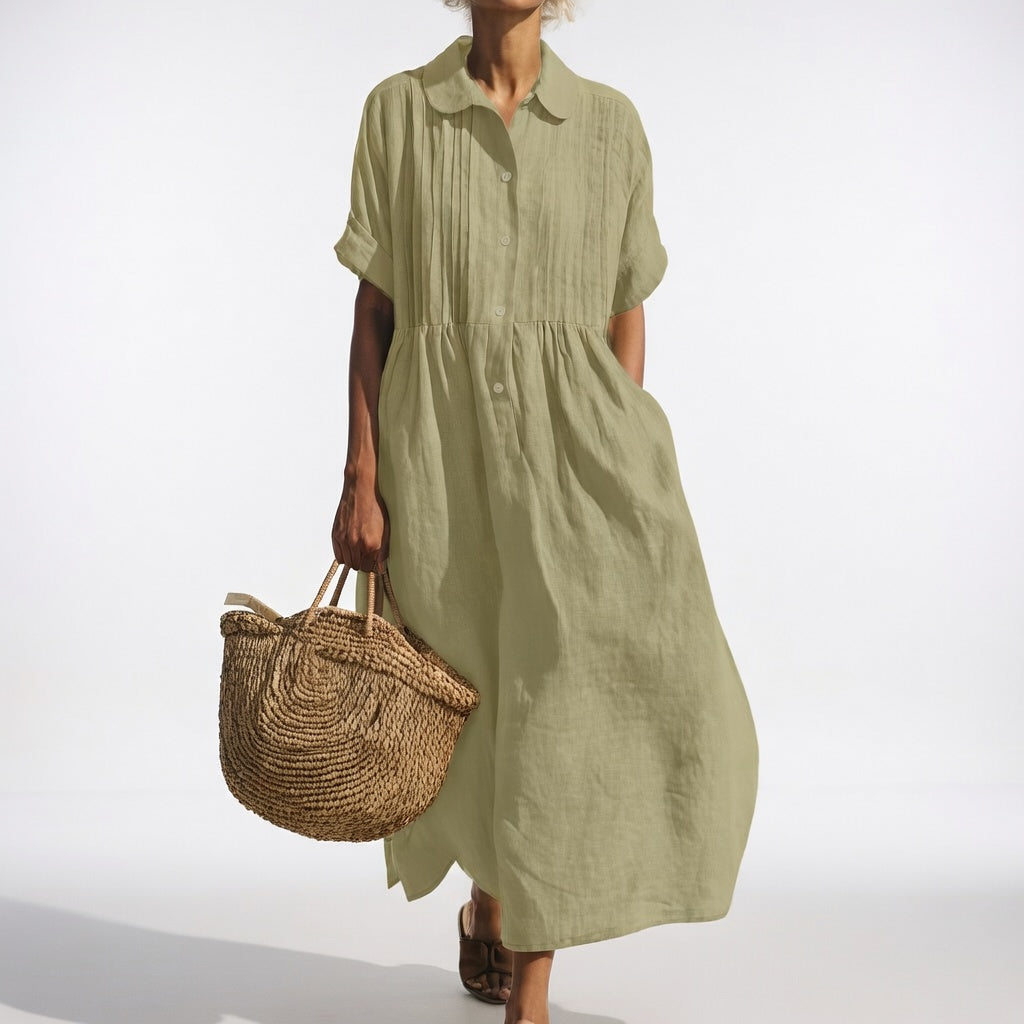 Marlene | Luftiges Hemdblusenkleid