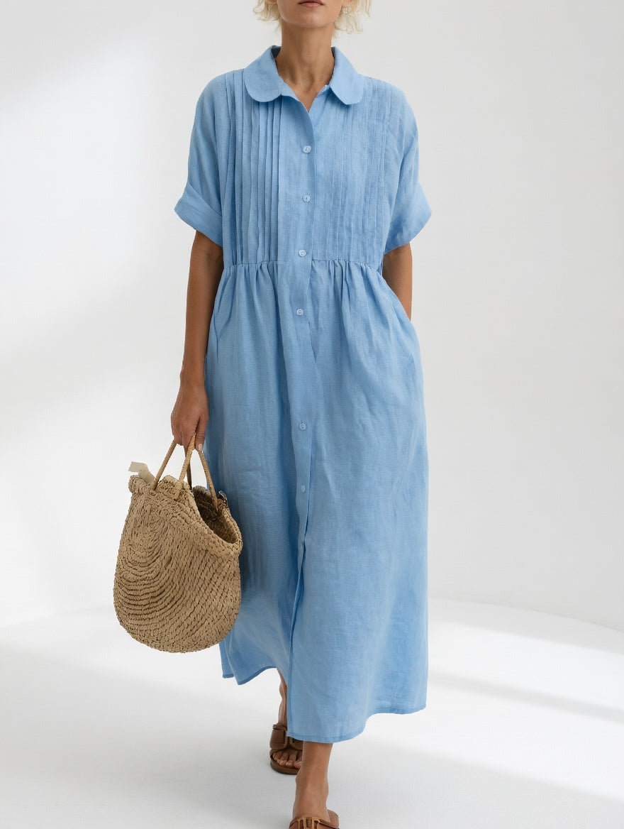 Marlene | Luftiges Hemdblusenkleid