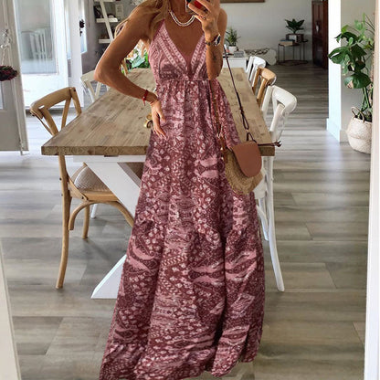 Weren | V-Ausschnitt Maxikleid