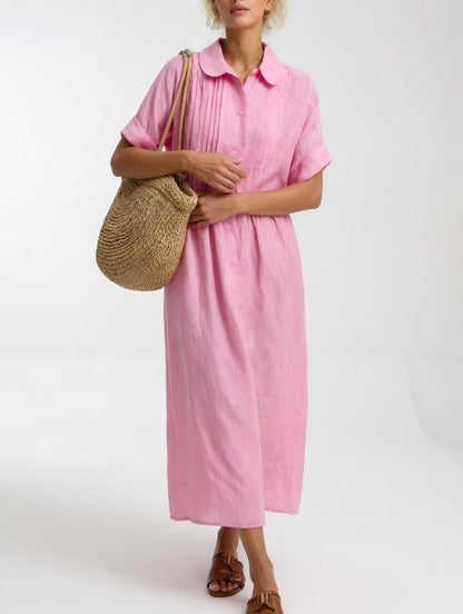 Marlene | Luftiges Hemdblusenkleid