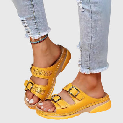 Olivia - Orthopädische Sandalen aus Leder