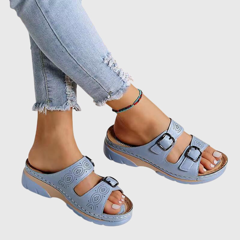 Olivia - Orthopädische Sandalen aus Leder