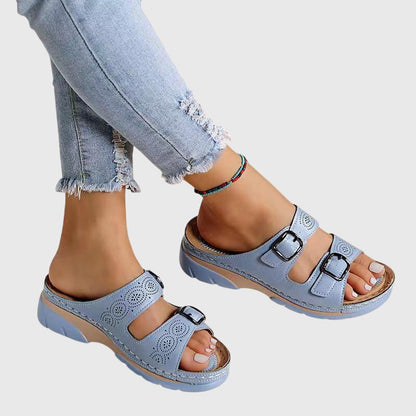 Olivia - Orthopädische Sandalen aus Leder