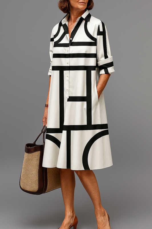 Annette | Elegantes Midi-Kleid