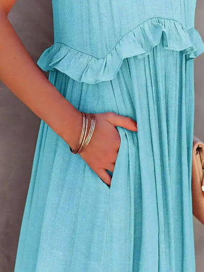 Dylilah | Kleid mit Rüschensaum