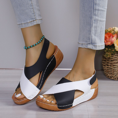 Wolly - Sandalen mit Keilabsatz