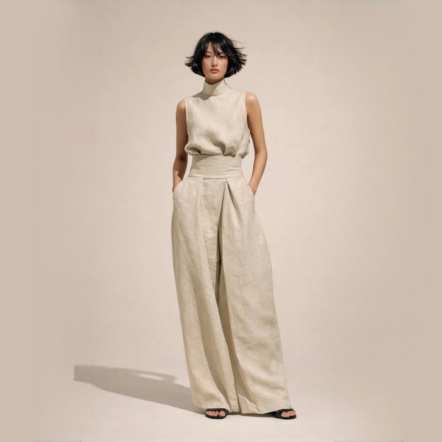 Elisa | Eleganter Jumpsuit mit Hoher Taille