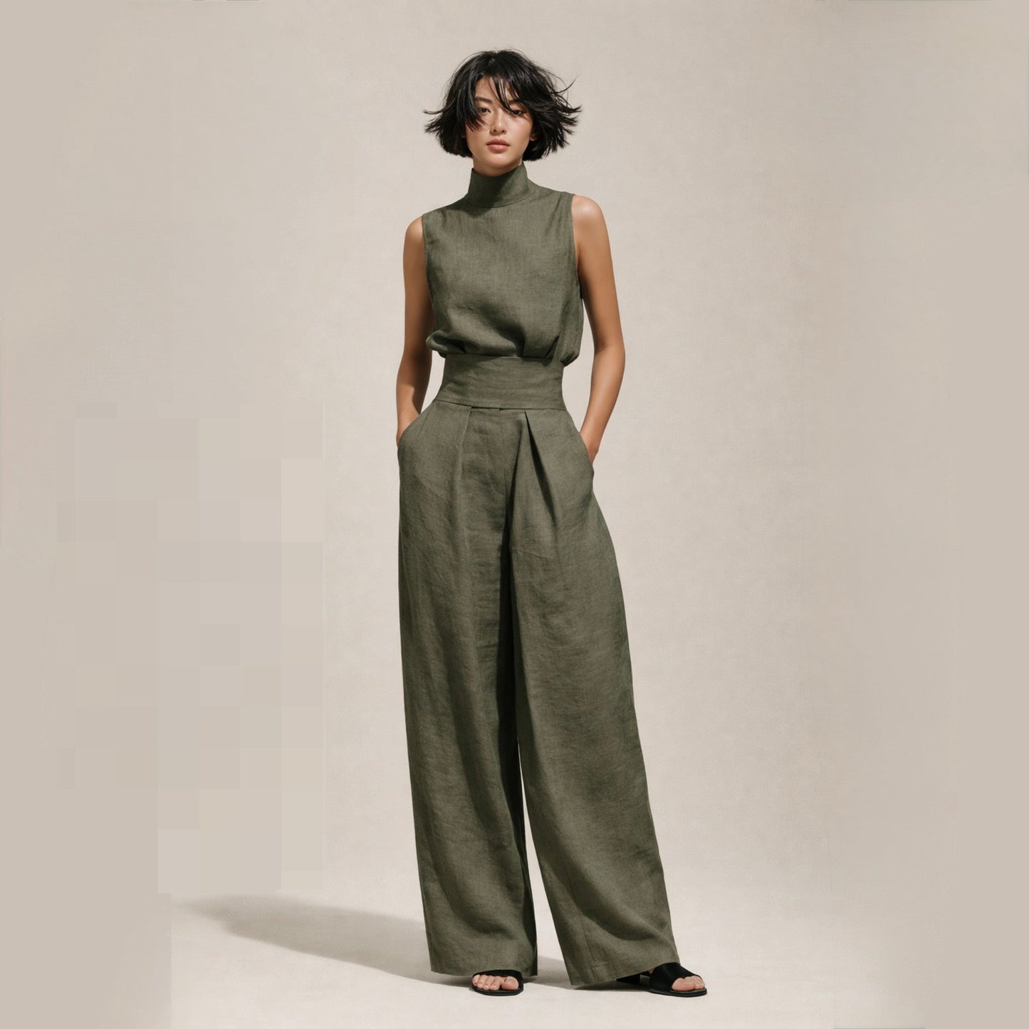 Elisa | Eleganter Jumpsuit mit Hoher Taille