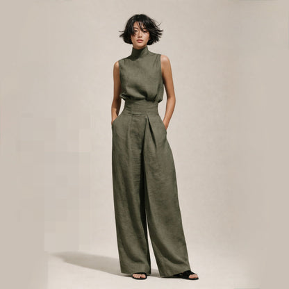 Elisa | Eleganter Jumpsuit mit Hoher Taille