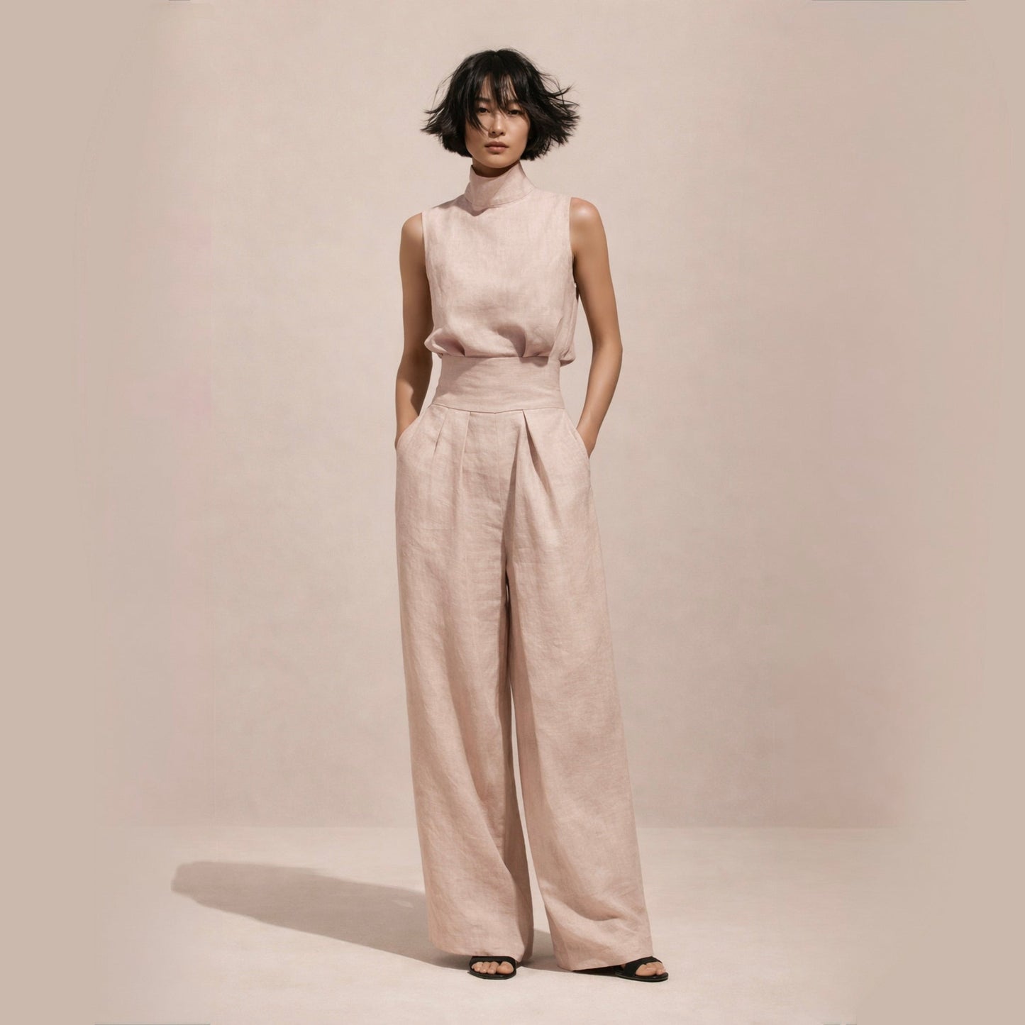 Elisa | Eleganter Jumpsuit mit Hoher Taille