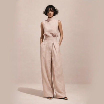 Elisa | Eleganter Jumpsuit mit Hoher Taille